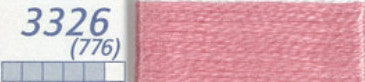 DMC Six Strand Embroidery Floss Columns 1, 2, and 3 on DMC chart