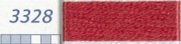 DMC Six Strand Embroidery Floss Columns 1, 2, and 3 on DMC chart