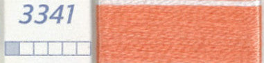 DMC Six Strand Embroidery Floss Columns 13, 14, and 15 on DMC chart