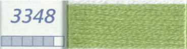 DMC Six Strand Embroidery Floss Columns 10, 11, and 12 on DMC chart