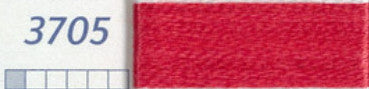 DMC Six Strand Embroidery Floss Columns 1, 2, and 3 on DMC chart