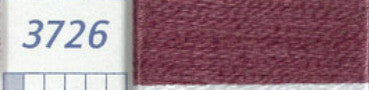 DMC Six Strand Embroidery Floss Columns 4, 5, and 6 on DMC chart