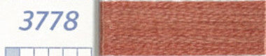 DMC Six Strand Embroidery Floss Columns 16, 17, 18 and 19 on DMC chart