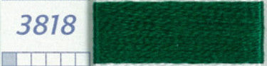 DMC Six Strand Embroidery Floss Columns 10, 11, and 12 on DMC chart