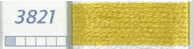 DMC Six Strand Embroidery Floss Columns 13, 14, and 15 on DMC chart