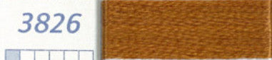 DMC Six Strand Embroidery Floss Columns 16, 17, 18 and 19 on DMC chart