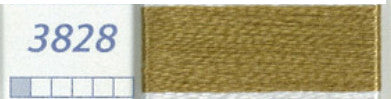 DMC Six Strand Embroidery Floss Columns 13, 14, and 15 on DMC chart