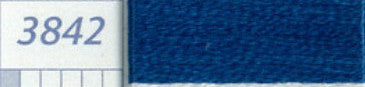 DMC Six Strand Embroidery Floss Columns 7, 8, and 9 on DMC chart