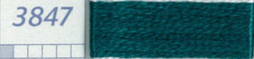 DMC Six Strand Embroidery Floss Columns 7, 8, and 9 on DMC chart