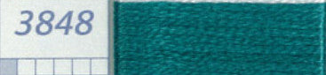 DMC Six Strand Embroidery Floss Columns 7, 8, and 9 on DMC chart