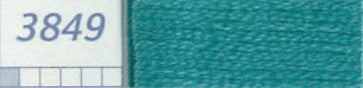 DMC Six Strand Embroidery Floss Columns 7, 8, and 9 on DMC chart