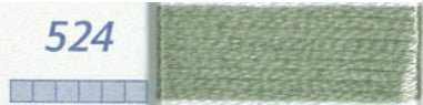 DMC Six Strand Embroidery Floss Columns 10, 11, and 12 on DMC chart