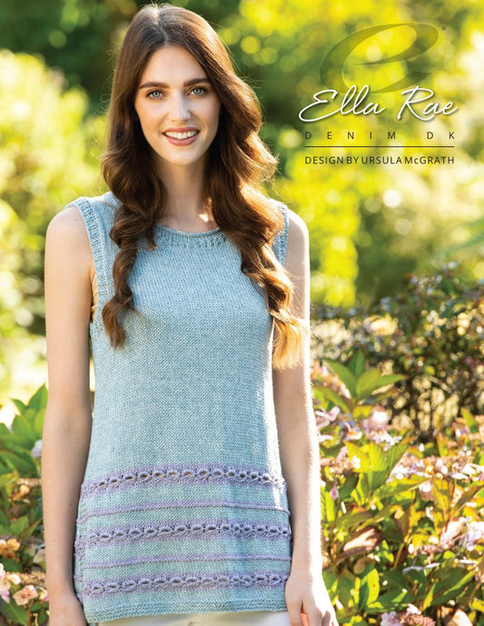 Ella Rae Denim DK Sandra Swing Top Pattern