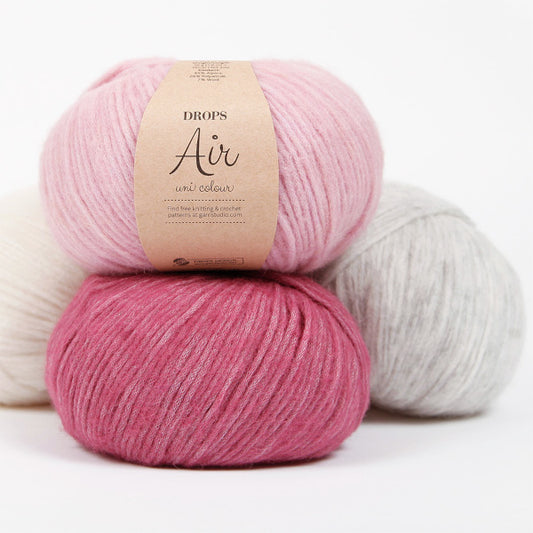 product photo garn-studio-drops-air-aran-medium-blow-yarn-merino-wool-alpaca