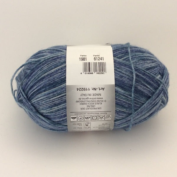 Supersocke onLine oregon color sock yarn colour 1981