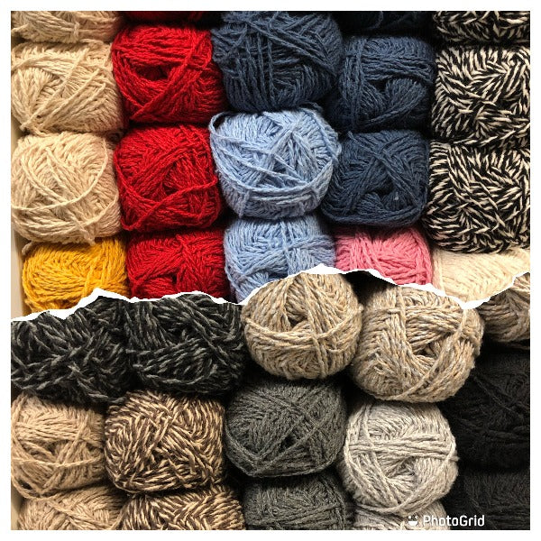 borgo de pazzi amore cotton yarn aran medium recycled yarn
