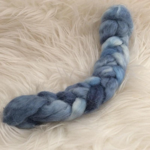 Fleece Artist Hand-Dyed Fibre Braid, 50g