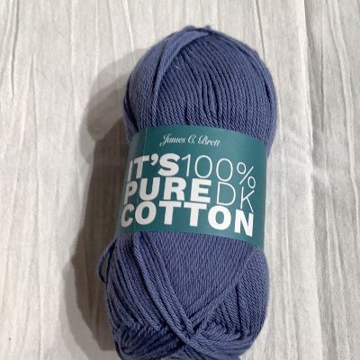James C Brett It's 100% Pure Cotton - alternate dye lots