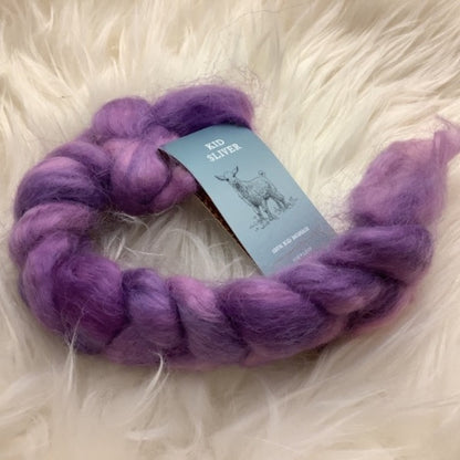 Fleece Artist Hand-Dyed Fibre Braid, 50g