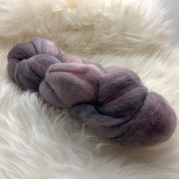 Fleece Artist Hand-Dyed Fibre Braid, 50g