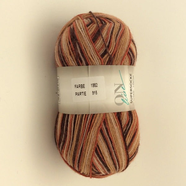 Supersocke onLine utah color sock yarn colour 1952