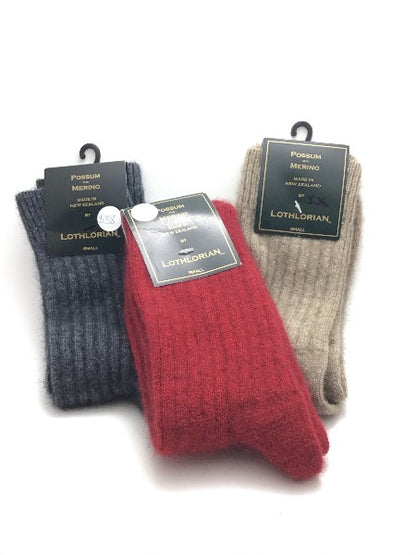 Possum Merino Socks