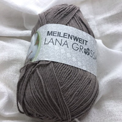 Sale Lana Grossa Meilenweit Solo Cotone Solid / Uni