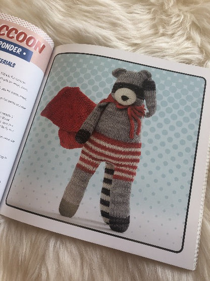Knit Superheroes! 12 Animals -- Caped, Masked & ready for Action