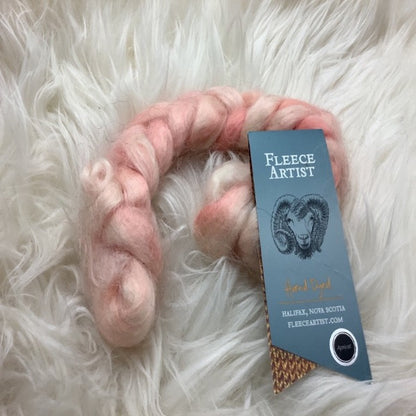 Fleece Artist Hand-Dyed Fibre Braid, 50g