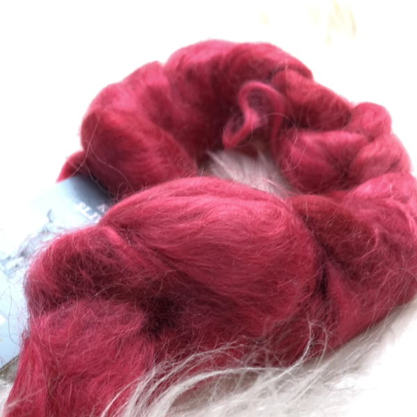 Fleece Artist Hand-Dyed Fibre Braid, 50g