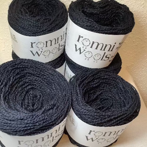 100% Cotton Cone Yarn Black