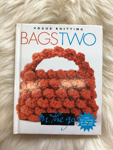 cover image of the book vogue knitting on the go - bags two