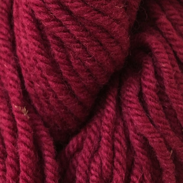 briggs and little super 72 light maroon super bulky wool yarn