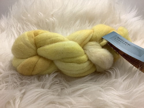 Fleece Artist Hand-Dyed Fibre Braid, 50g