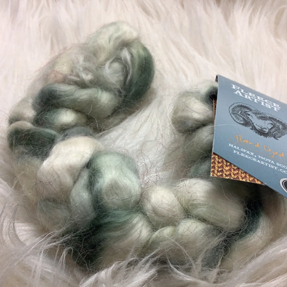 Fleece Artist Hand-Dyed Fibre Braid, 50g