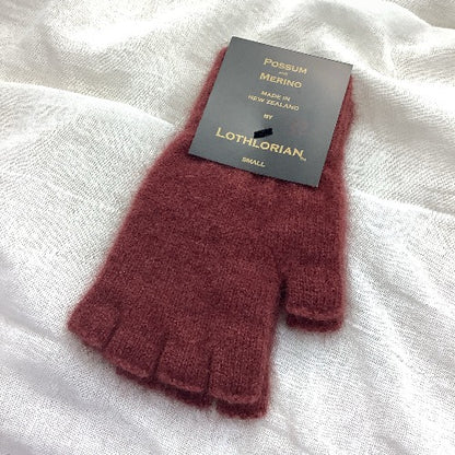 Possum Merino Fingerless Gloves