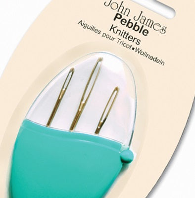 John James Pebble Knitters Needles - set of 3 in plastic case