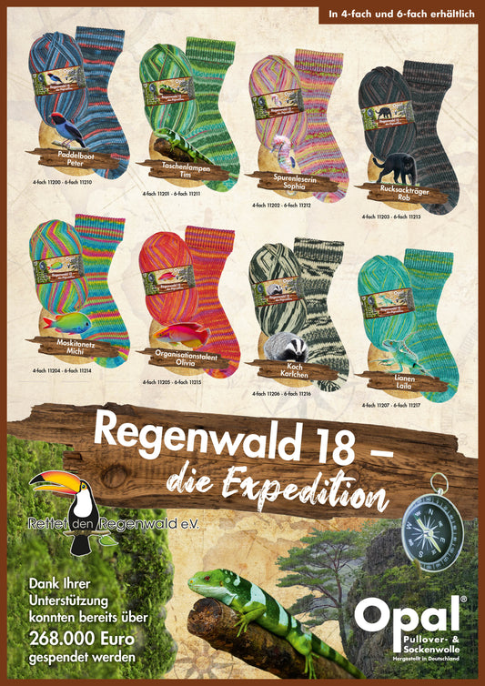 Opal Regenwald 18die Expedition