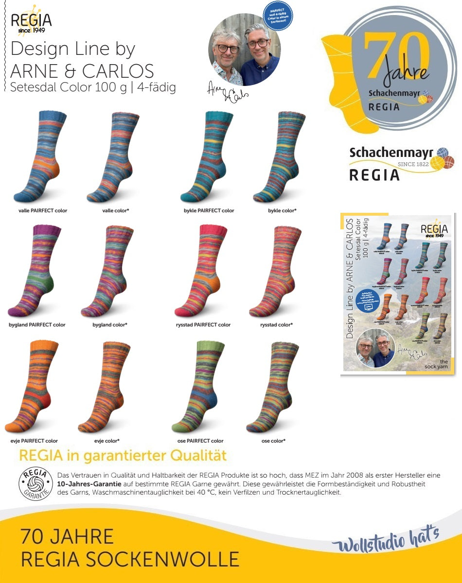 Regia Design Line - Arne & Carlos Setesdal Color