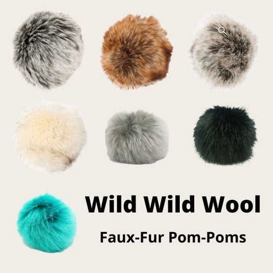 Wild Wild Wool Faux Fur Pompom