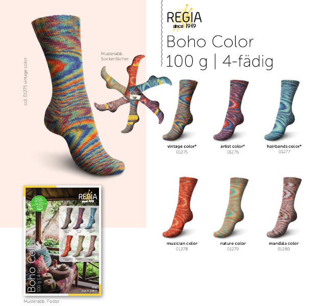 Regia 4-ply Boho Color